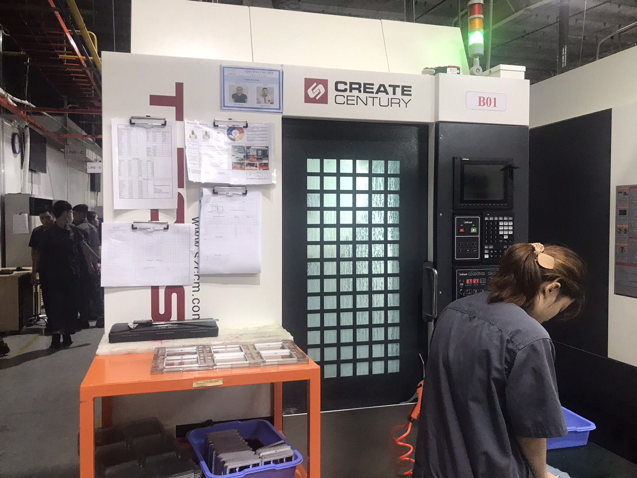 Milling Machine at Cnc Tech Thang Long Factory